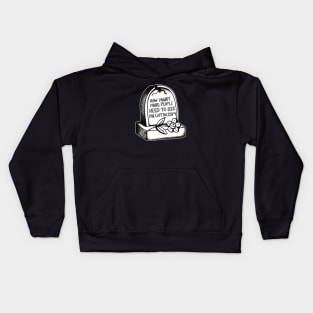 Capitalism is a killing machine Kids Hoodie